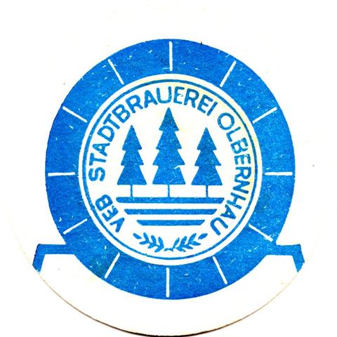 olbernhau erz-sn olbernhauer rund 1a (215-veb stadtbrauerei-blau)